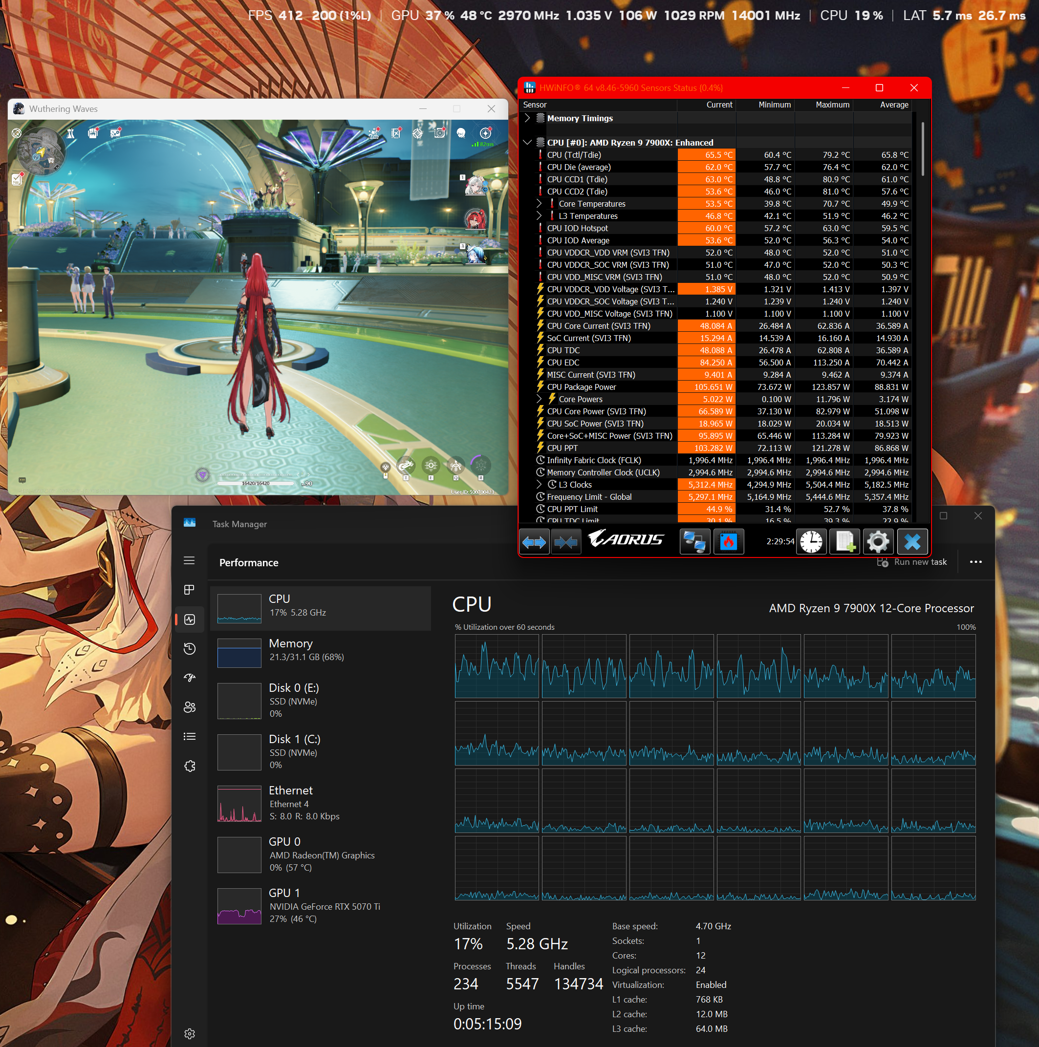 argon1ut 768p low FG4x — GPU deliberately underloaded